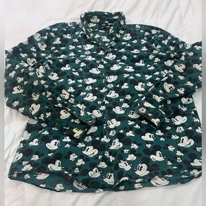 H&M | button down Mickey Mouse shirt